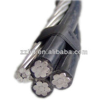 Pre-assembled aluminum cable XLPE insulated overhead ABC cable